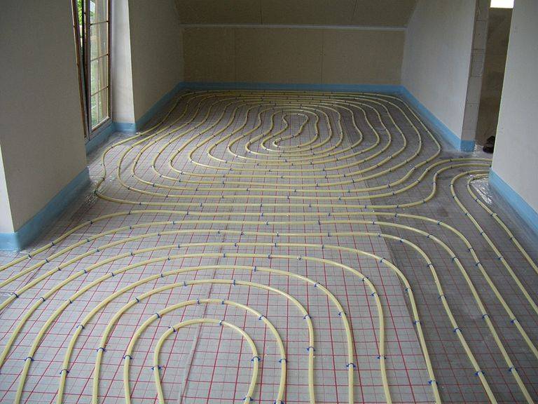 plancher chauffant